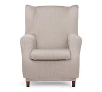 Eysa Luz Funda de sillón orejero elástica 70-90cm de Respaldo, Lino