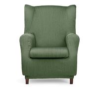 Eysa Luz Funda de sillón orejero elástica 70-90cm de Respaldo, Verde