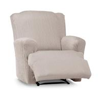 Eysa Luz Funda de sillón Relax Piesjuntos XL elástica 60-90cm 1 Plaza Color Lino
