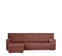 Eysa Luz Funda de sofá Chaise Longue Mini 200-250cm Brazo Corto Izquierdo Vista Frontal Caldera