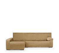 Eysa Luz Funda de sofá para Chaise Longue con el Brazo Largo Lado Izquierdo Vista Frontal Color Mostaza