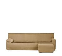 Eysa Luz Funda de sofá para Chaise Longue Mini con el Brazo Corto Lado Derecho Vista Frontal Color Mostaza