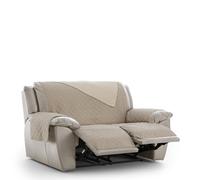 Eysa Magnus Salvasofá o Funda de sofá Acolchada 120cm (Medida de sentada) 2 Plazas x 2 Relax 01 Lino