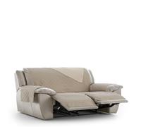 Eysa Magnus Salvasofá o Funda de sofá Acolchada 160cm (Medida de sentada) 3 Plazas x 2 Relax 00 Crudo