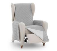Eysa Magnus Salvasofá o Funda de sofá Acolchada y Reversible 55cm (Medida de sentada) 1 Plaza 06 Gris