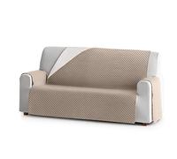Eysa Oslo Protect Funda de sofá, 100% Poliester, 01 Beige, 3 plazas