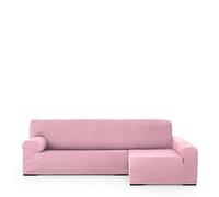 Eysa Poseidon Chaise Longue 250-315cm Brazo Largo Derecho Vista Frontal Rosa