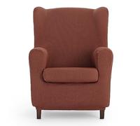 Eysa Poseidon Funda de sillón orejero elástica 70-90cm de Respaldo, Caldera