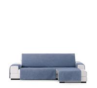 Eysa Valkiria Funda de sofá Chaise Longue, 240cm (Medida de sentada) Derecha Vista Frontal Azul