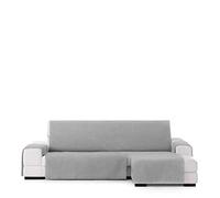 Eysa Valkiria Funda de sofá Chaise Longue, 240cm (Medida de sentada) Derecha Vista Frontal Gris