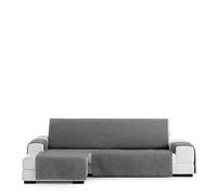 Eysa Valkiria Funda de sofá Chaise Longue, 240cm (Medida de sentada) Izquierda Vista Frontal Antracita