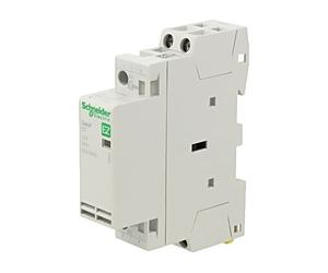 EZ9C32220 Contactor: Instalación en 2 direcciones 20A 220-230VAC NO x2 IP20 S...