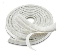 Ezitruz 9 M Burletes Para Ventanas Correderas Blanco Junta de Cepillo Autoadhesiva 9 mm(W) x5 mm(D) Burlete Cepillo Anti Frío para Ventanas Puertas Armarios y Puertas Correderas