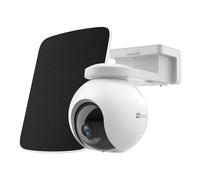 EZVIZ 2K Cámara de Vigilancia Exterior WiFi Inalámbrica 3MP Cámara de Batería Duración de 210 Días de 10400mAh, Audio Bidireccional, Detección Inteligente de Personas, CB8 y Panel Solar