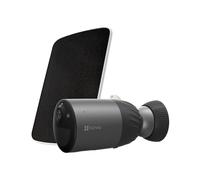 EZVIZ 4MP Camara Vigilancia WiFi Exterior con Panel Solar,Batería Recargable de 270 Días, 2K+ Cámara IP de Seguridad,Visión Nocturna a Color,Audio Bidireccional,Incorporada 32GB eMMC, BC1C eLife Kit