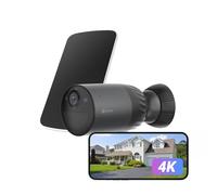 EZVIZ Cámara de seguridad IP BC1c 4K Billet Bala exterior 3840 x 2160 Techo/Pared + Panel Solar