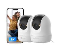 EZVIZ C6N G1 2K(2-Pack) Cámara Vigilancia WiFi Interior 360°