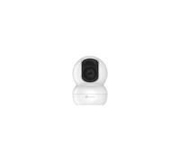 EZVIZ Camara vigilancia IP WiFi TY2 FHD 1080P rotativa PTZ 360, Visión Nocturna Seguimiento Inteligente, Compatible con Alexa, Blanca, 1 Unidad (Paquete de 1)