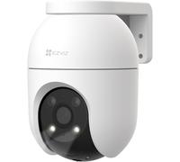 EZVIZ Cámara Vigilancia WiFi Exterior 360°,4K Cámara IP de Seguridad,Visión Nocturna a Color,Detección IA de Persona/Vehículo,Seguimiento Zoom Auto,Audio Bidireccional,Sirena,Alexa/Google,C8c 8MP(6mm)