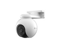 Ezviz Cámara Wi-Fi H8 Pro Pan & Tilt, resolución 2K, cobertura de 360°, seguimiento automático, visión nocturna a color, conversación bidireccional, diseño resistente a la intemperie, soporta tarjeta