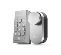 EZVIZ DL01 Pro Cerradura Inteligente con Teclado Multifunctional,Cerradura Electrónica de Puerta con Instalación DIY,Acceso sin Llave por App/Tarjetas/Códigos,Timbre Incorporado,Modo de Privacidad
