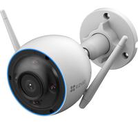 EZVIZ H3 2K: Cámara de vigilancia IP con conexión Wi-Fi, visión nocturna en color, detección de personas y vehículos mediante inteligencia artificial, y sistema de defensa activa con sirena y luz estr