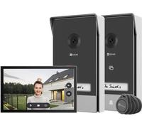 EZVIZ HP7, 17,8 cm (7"), resolución de 1024 x 600 píxeles, códecs H.264 y H.265, resolución de 2048 x 1296 píxeles, sensor CMOS, lente de 25,4 / 2,7 mm (1/2.7")