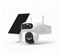 EZVIZ Kit HB90 Cámara de Seguridad Rotativa Dual Lens 4MP+4MP Wi-Fi & 4G con Panel Solar