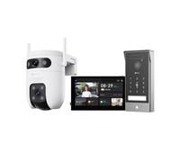 EZVIZ Lotes de HP7 Pro Videoportero WiFi y C9C 3K+3K Camara de Vigilancia Exterior