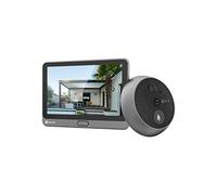 EZVIZ Mirilla Digital de Puerta con Pantalla Táctil a Color de 4.3'' Cámara Video Timbre Inalámbrico Monitor con Batería Recargable 4600mAh,PIR Detección de Movimiento,Audio Bidireccional,Modelo CP4