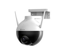 EZVIZ PTZ - Cámara de seguridad CCTV de 360° para exteriores, detección humana con IA, seguimiento automático, visión nocturna a color de 30 m, FHD 1080P, impermeable, compatible con Alexa