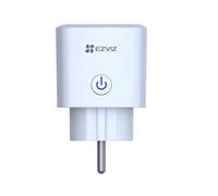 EZVIZ Enchufe Inteligente T30 WiFi 1600W – Mini, sin concentrador, Control remoto, Blanco