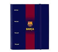 Safta Carpeta equipada F.C. BARCELONA 1ª Equip. 2025/26 – A4, 4 anillas 30 mm