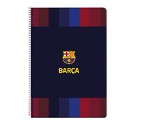 Safta Libreta Folio FC Barcelona 1ª Equipación 26/27 · Tapas duras 80 hojas 21,5x31x1 cm