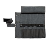 F.DICK 8106801-01 - Bolsa de piel con ruedas (sin accesorio, 47 x 45 cm), color negro
