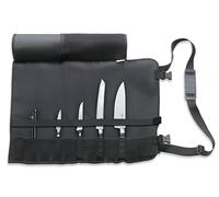 F. DICK 81994000 - Juego de 5 cuchillos de cocina (incluye cuchillo enrollable, pelador y funda de material de fibra sintética lavable)