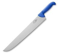 F. DICK Blockmesser ErgoGrip de 36 cm: acero inoxidable, extra afilado, dureza 56 HRC, cuchillo de carnicero