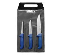 F. DICK ErgoGrip 82559000 - Juego de cuchillos para deshuesar (3 piezas, 13 cm de ancho, cuchillo de 15 cm de ancho, 21 cm, HRC 56°)