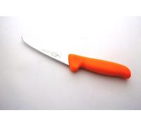 F. Dick MasterGrip Special - Cuchillo para deshuesar (hoja curvada semiflexible, 10 cm, mango de color naranja)