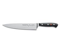 F. Dick Premier Plus 81447232 - Cuchillo de cocina (cuchillo con hoja de 23 cm, acero inoxidable, acero inoxidable, 56° HRC), color negro