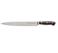 F. DICK Premier Plus 81455262 - Cuchillo de trinchar con filo ondulado (longitud de la hoja de 26 cm, cuchillo universal, cuchillo de cocina, dureza de 56°, acero aleado), color gris