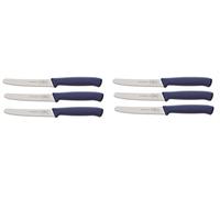 F. DICK ProDynamic 85015112-12 - Juego de cuchillos multiusos (6 piezas, hoja de acero X55CrMo14, dureza de 56° HRC)