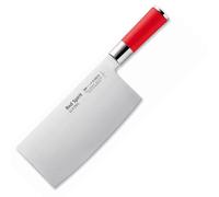 F. DICK Red Spirit 81705182 - Cuchillo de chef chino (hoja de 18 cm, acero X55CrMo14, inoxidable, 56° HRC)