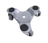 F Fityle Base para Muebles | Almodillas Antislizans Redondas, Giratorio 360°, Base para Muebles, Mudanzas, Gris, Rueda Gris