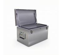 F Fityle Caja de Herramientas de Acero Inoxidable Baúl Contenedor Organización Adaptable y Personalizable Sellado Mejorado y Resistencia a Óxido Cierre Firme, 80 30 30cm, 201不锈钢，实厚1.0mm，双液压杆，工业风