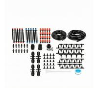 F Fityle Kit Riego por Goteo con Boquillas | Fácil Instalación, Conjunto Riego por Goteo y Nebulización, Resistente a la Intemperie, para Jardín