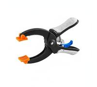 F Fityle Pinza de Trinquete Clip de Sujeción Rápida con Almohadillas Giratorias Protección para Piezas Material Adecuada para Trabajos de Bricolaje Taller Doméstico, 8 Pulgadas, Mango Suave