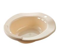 F Fityle Sitz Bath Basin Sanitario Sobre Inodoro Cuenca para Lavado Íntimo Recipiente Plegable en PP Accesorio para Higiene Personal Adecuado para Rutina Diaria Adultos Mayores Hospital, Yellow