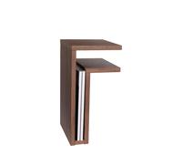 Maze Estantería de pared F-shelf nogal estante a la derecha