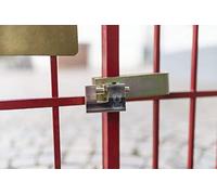 F.T. 932 - Kit de seguridad para puertas y rejillas - Corbata + candado (Rectangular)